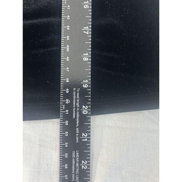 Vintage My Michelle Black Velvet Sleeveless Top Sz M 90 Whimsygoth Goth Festival - Picture 6 of 6